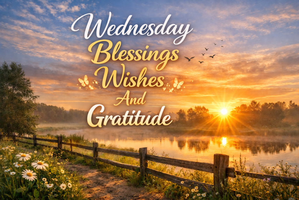 Wednesday Blessings Wishes and Gratitude
