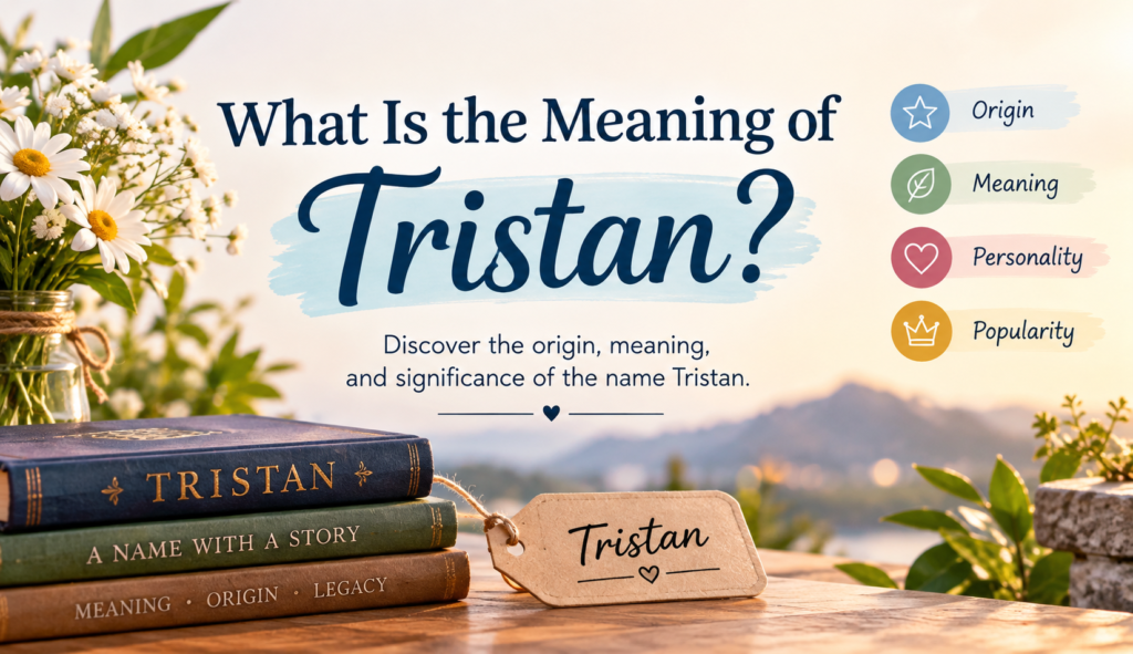 What Is the Meaning of Tristan?