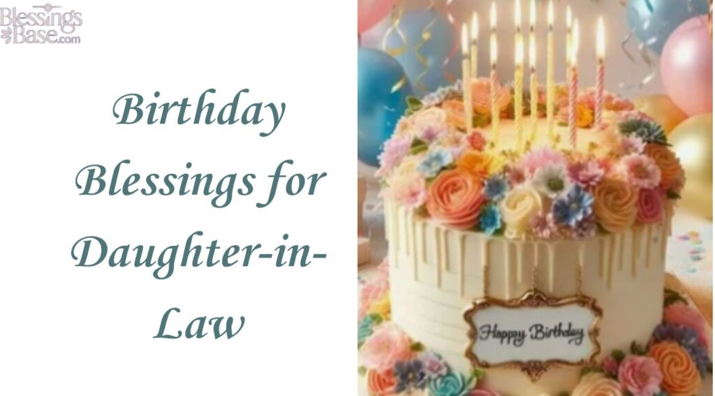Birthday Blessings for Daughter-in-Law