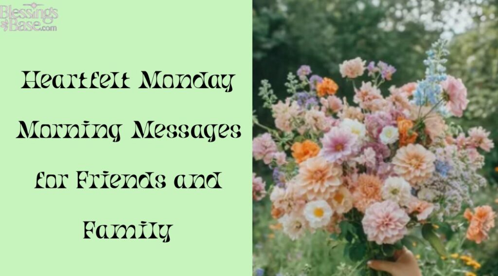 Heartfelt Monday Morning Messages for Friends and Family