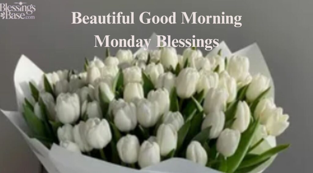 Beautiful Good Morning Monday Blessings