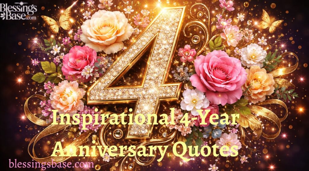 Inspirational 4-Year Anniversary Quotes