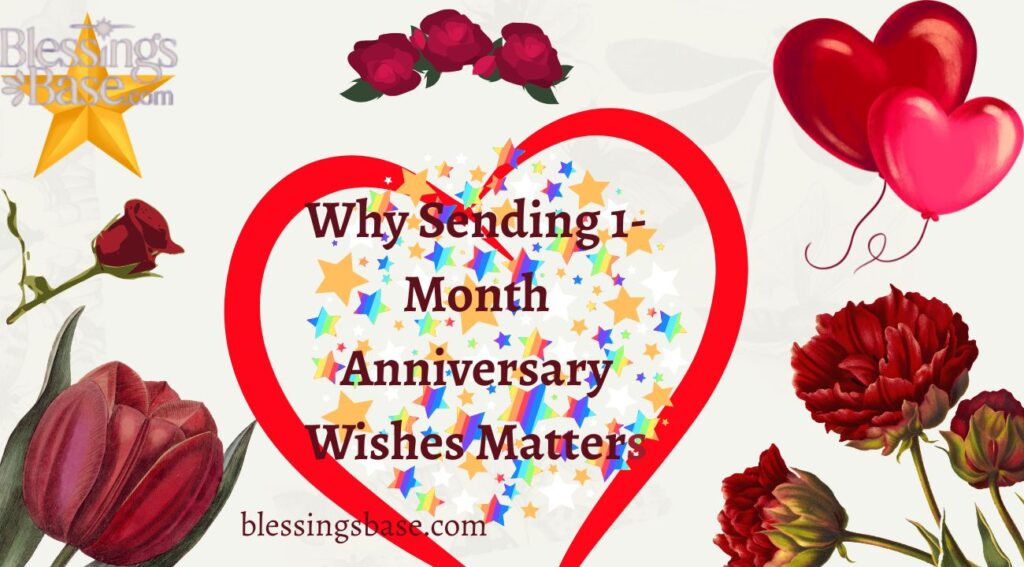 Why Sending 1-Month Anniversary Wishes Matters