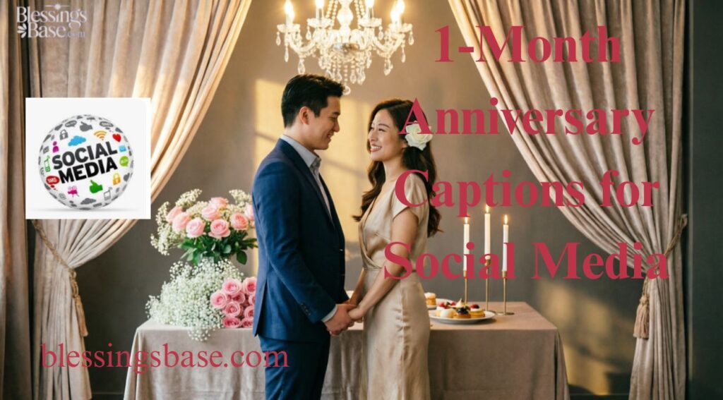 1-Month Anniversary Captions for Social Media