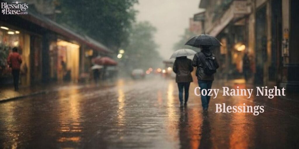 Cozy Rainy Night Blessings