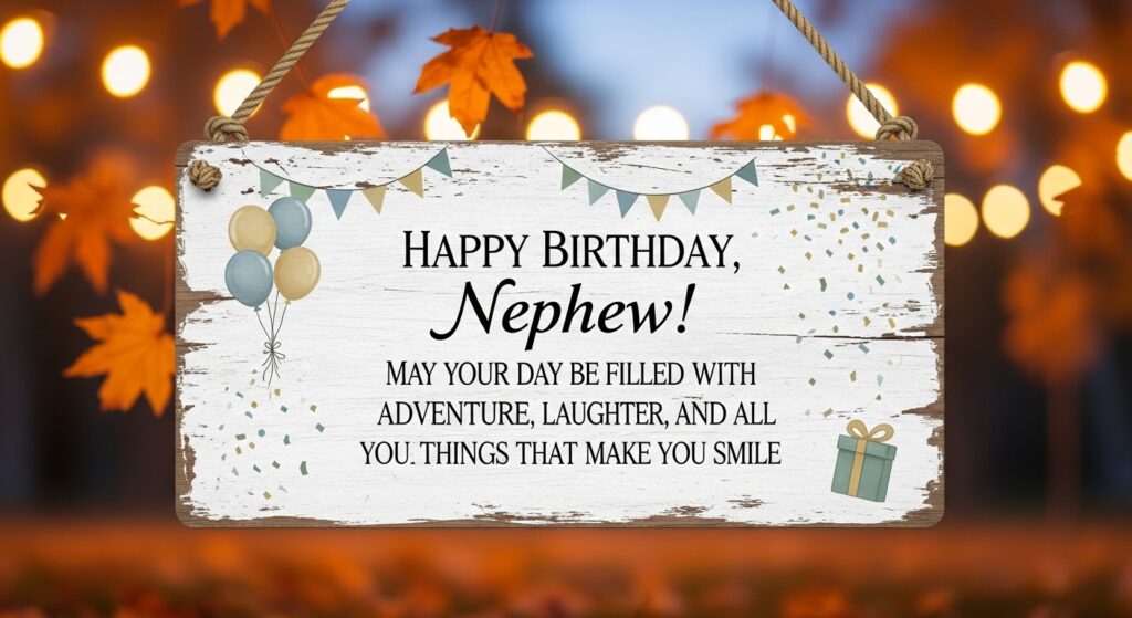 Birthday Quotes for Nephew
