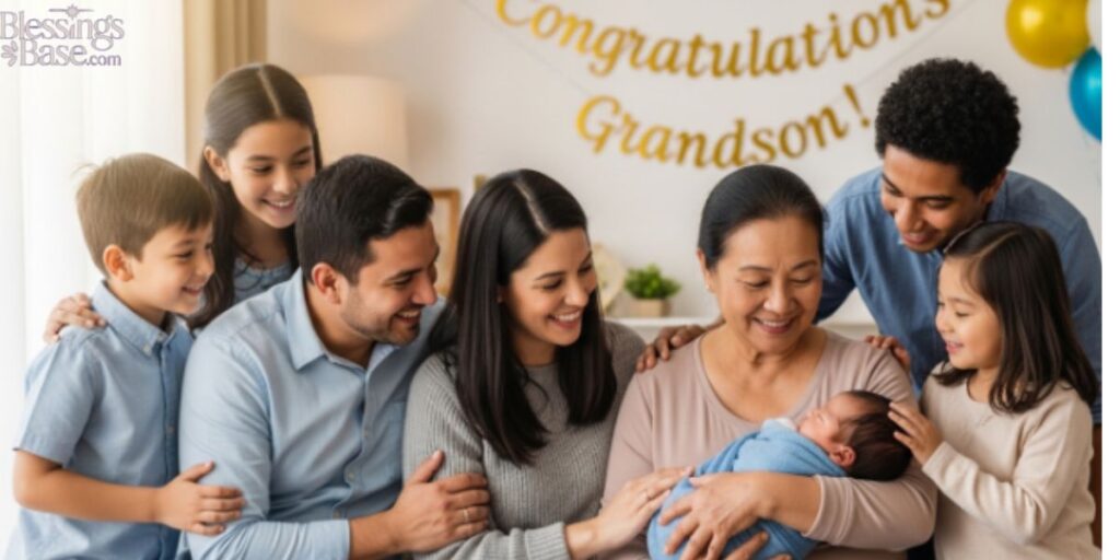 Joyful Congratulations Messages for Your Newborn Grandson