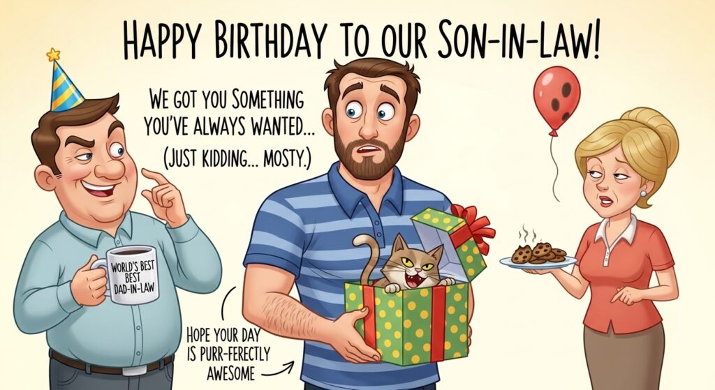 Funny and Humorous Birthday Wishes for Your Son-in-Law