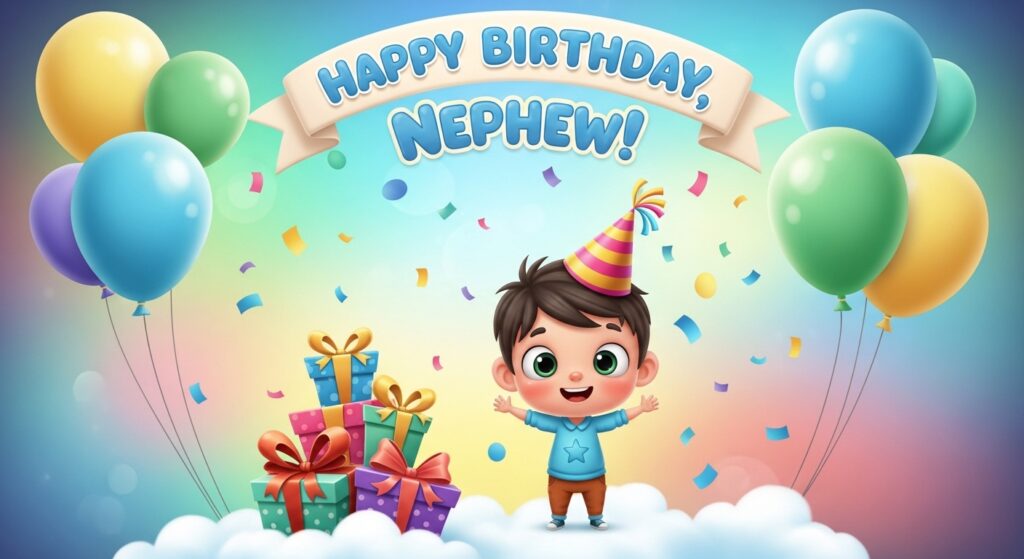 Cute and Special Happy Birthday Wishes for Nephew