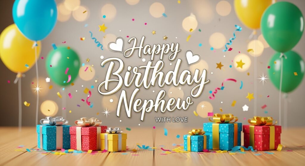 Heart Touching Birthday Wishes for Nephew
