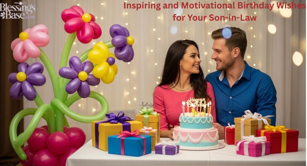 Inspiring and Motivational Birthday Wishes for Your Son-in-Law