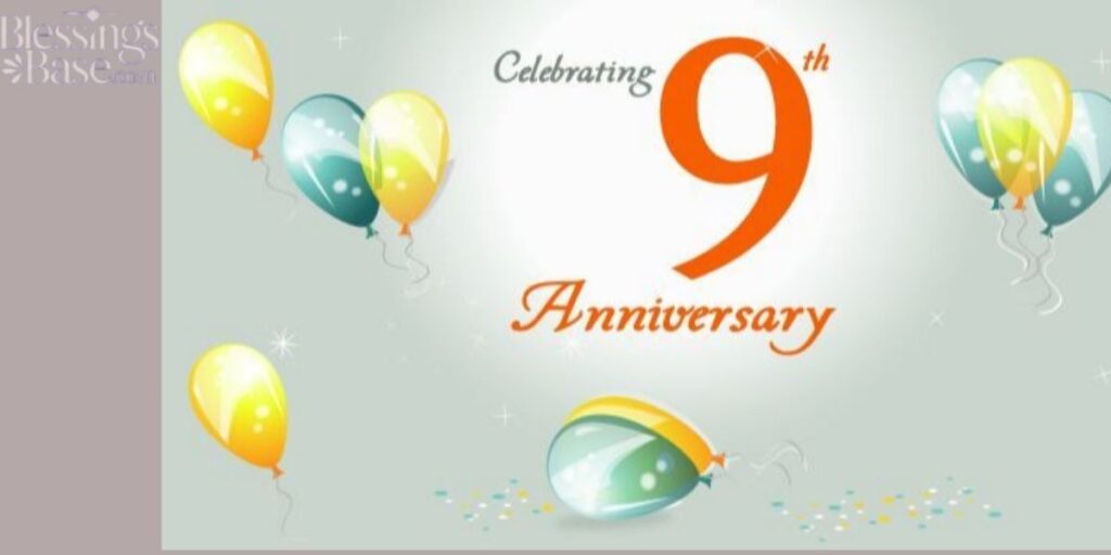 9th Anniversary Wishes for Husband