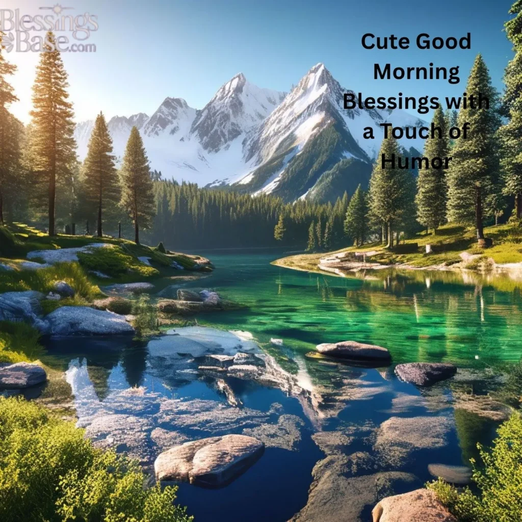 Cute Good Morning Blessings with a Touch of Humor