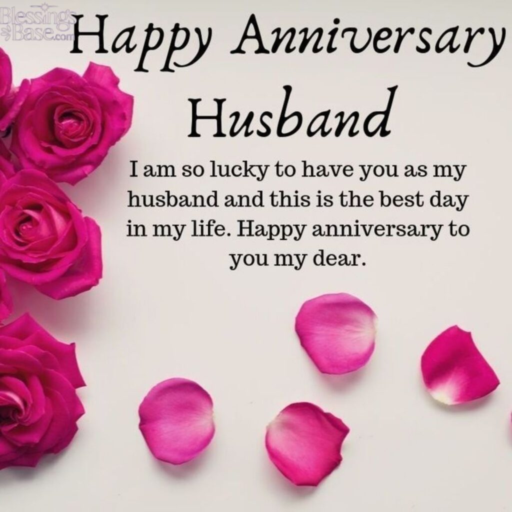 Sweet & Cute Anniversary Wishes for Husband