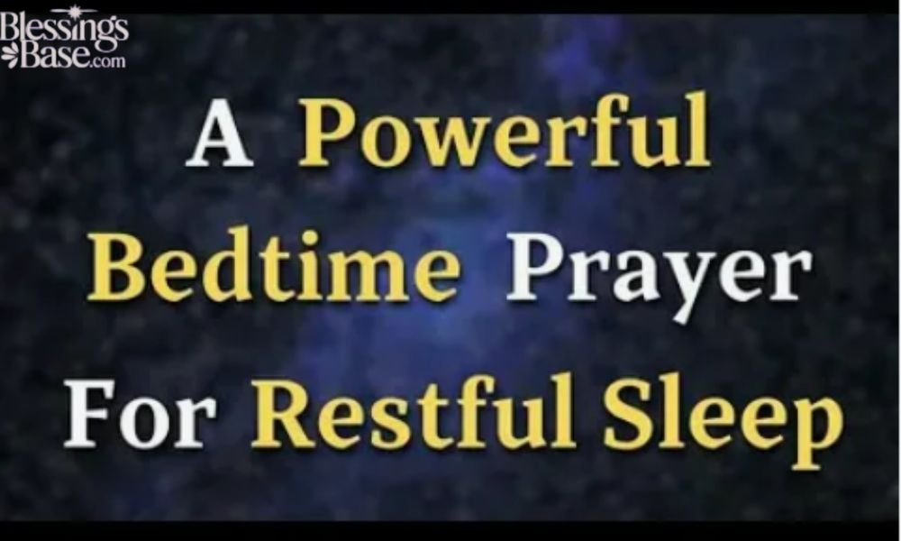 Short Bedtime Prayer for Anxiety and Overthinking