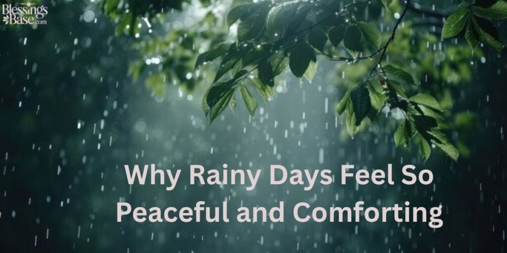 Why Rainy Days Feel So Peaceful and Comforting