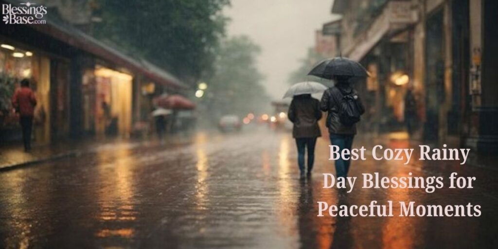 Best Cozy Rainy Day Blessings for Peaceful Moments