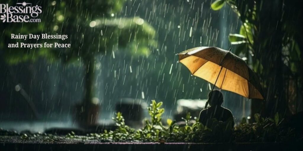 Rainy Day Blessings and Prayers for Peace