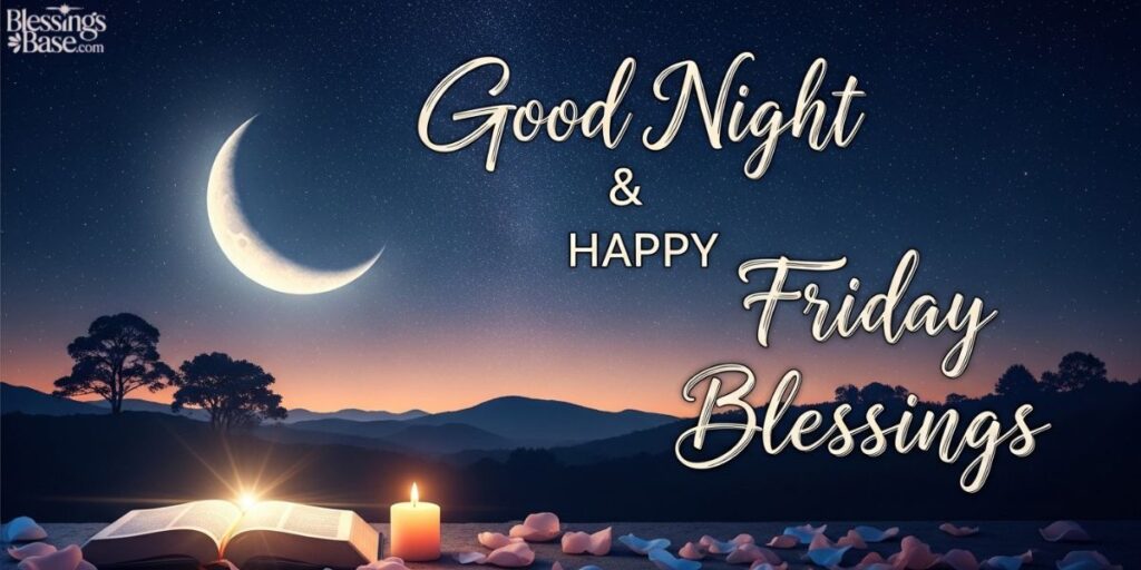 What Are Good Night Friday Blessings and Why Do They Matter