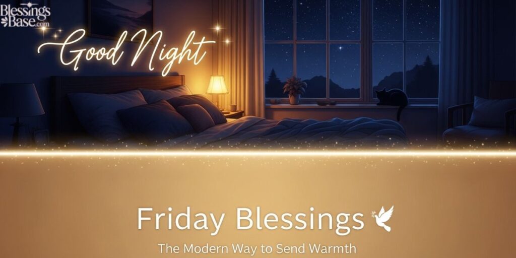 Good Night Friday Blessings GIF ,The Modern Way to Send Warmth