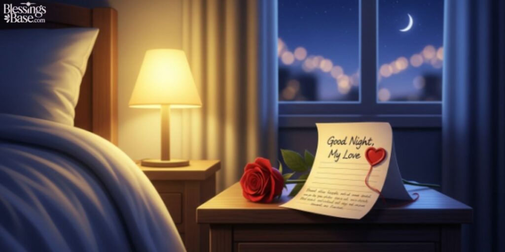 Romantic Good Night Wishes for Boyfriend