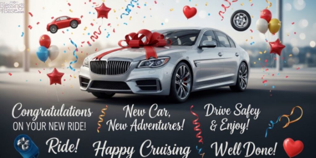 Congratulations on Your New Car Messages