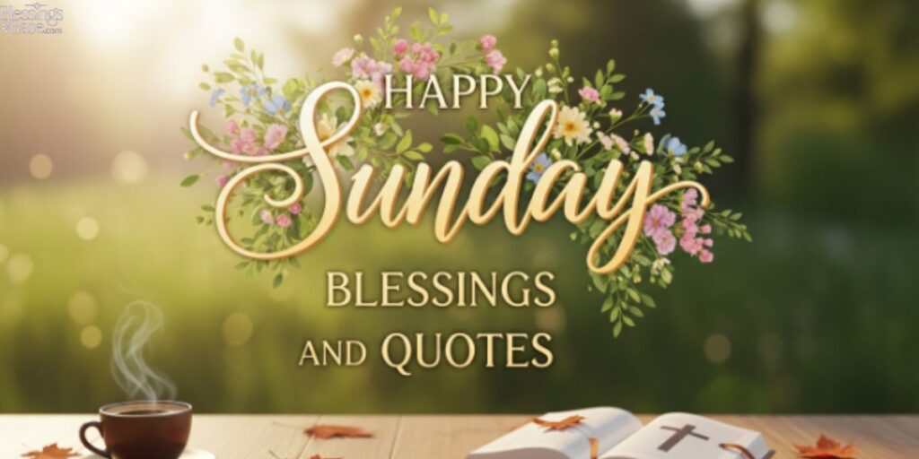 Happy Sunday Blessings and Quotes