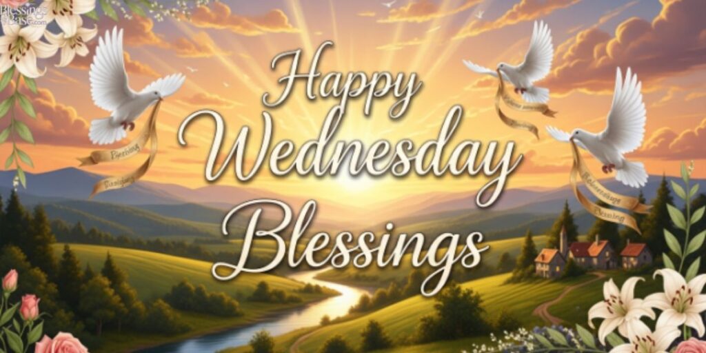 Beautiful Happy Wednesday Blessings