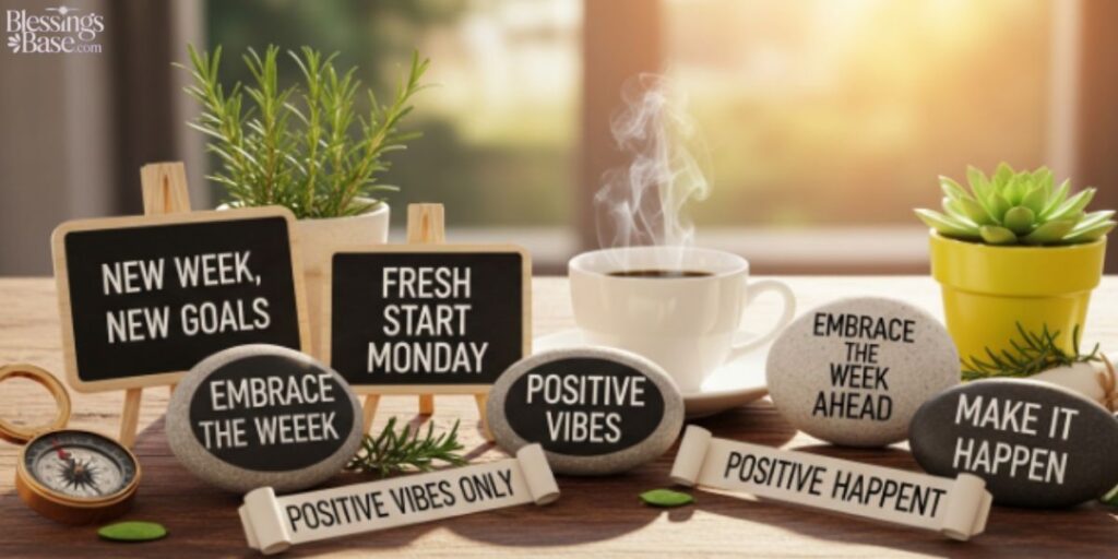 Inspirational New Week Blessings for Morning Motivation