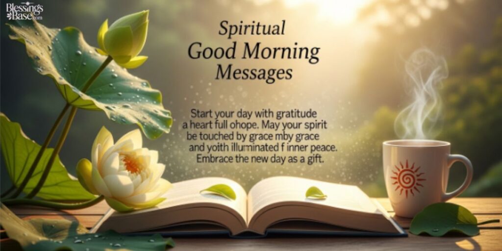 Best Spiritual Good Morning Messages to Start Your Day in English