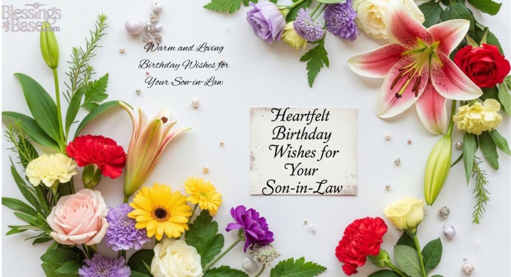Celebrate Your Son-in-Law's Special Day