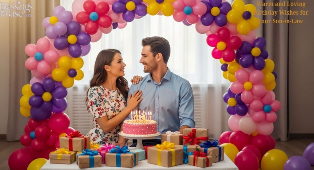 Warm and Loving Birthday Wishes for Your Son-in-Law