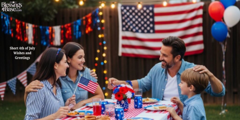 Short 4th of July Wishes and Greetings