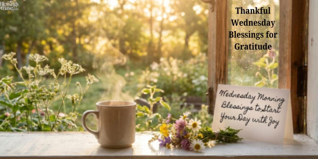 Thankful Wednesday Blessings for Gratitude