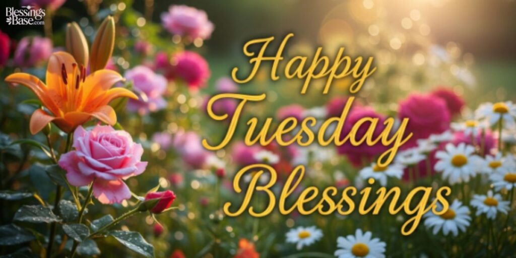 Happy Tuesday Blessings