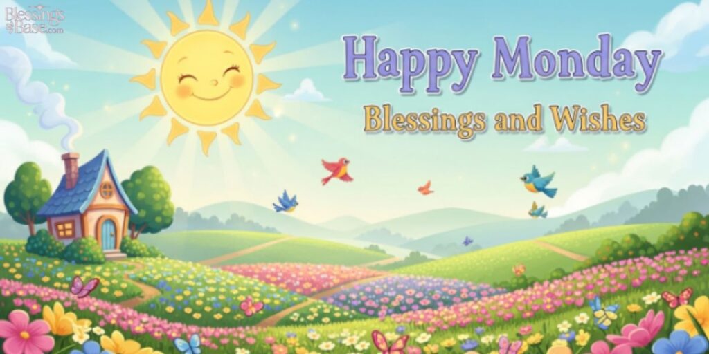 Happy Monday Blessings and Wishes