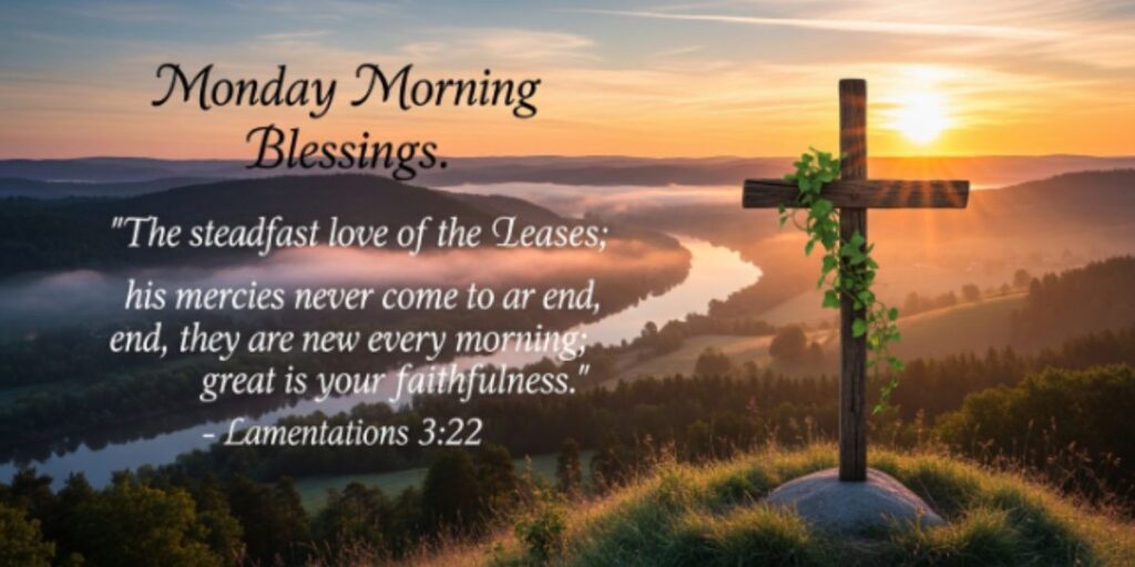 Monday Morning Blessings Quotes Bible Verses