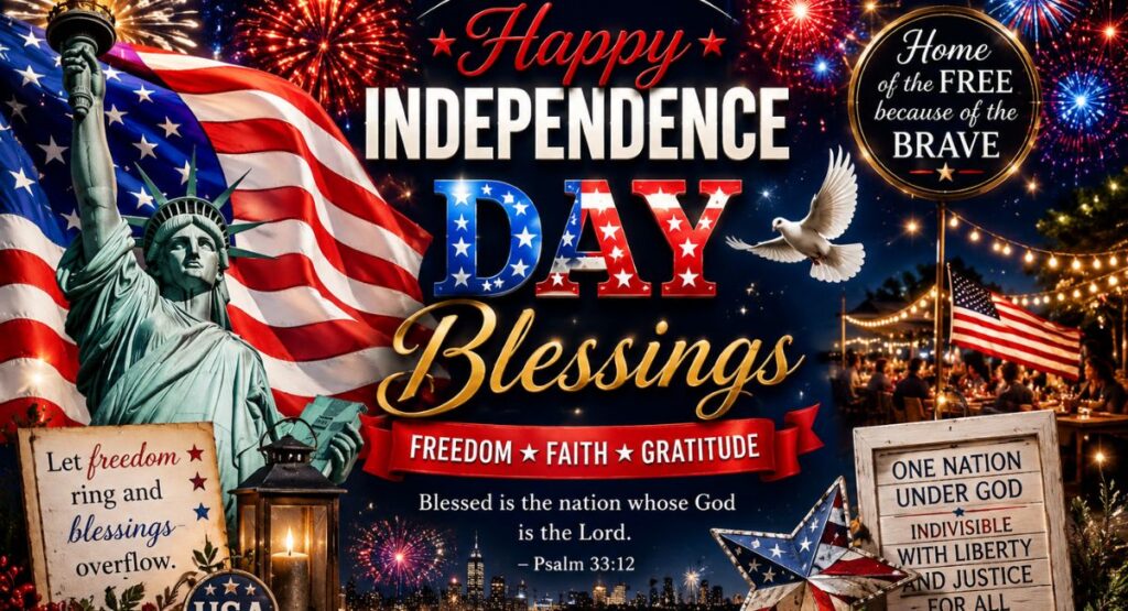 Independence Day Blessings for Social Media