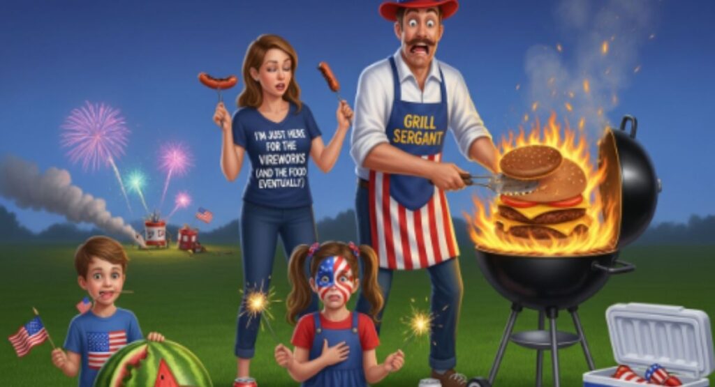 Funny 4th of July Family Captions