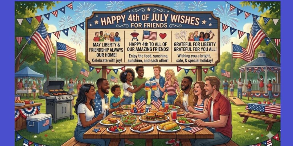 Happy 4th of July Wishes for Friends