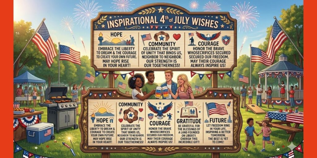 Inspirational 4th of July Wishes