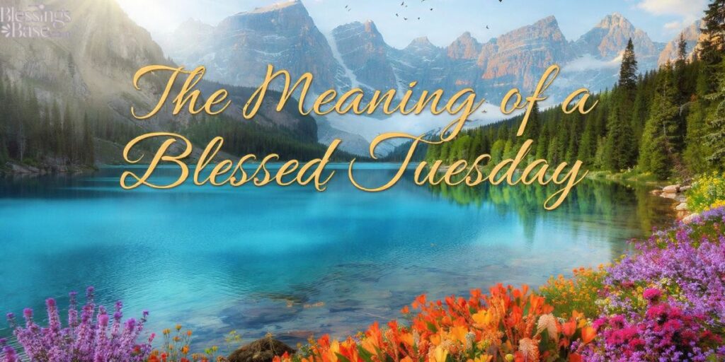 The Meaning of a Blessed Tuesday