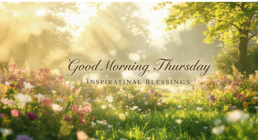 Inspirational Thursday Morning Words for Positivity