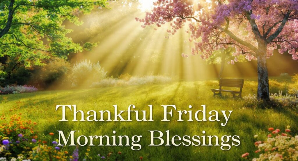 Thankful Friday Morning Blessings