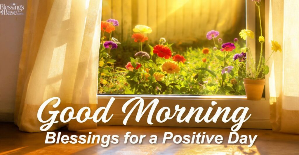 Good Morning Saturday Blessings for a Positive Day