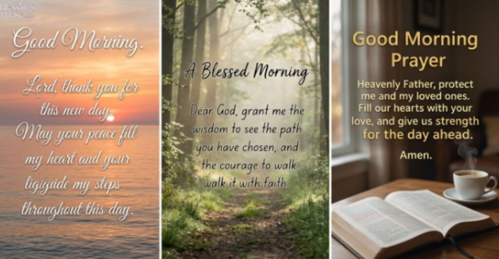 Good Morning Prayer Messages