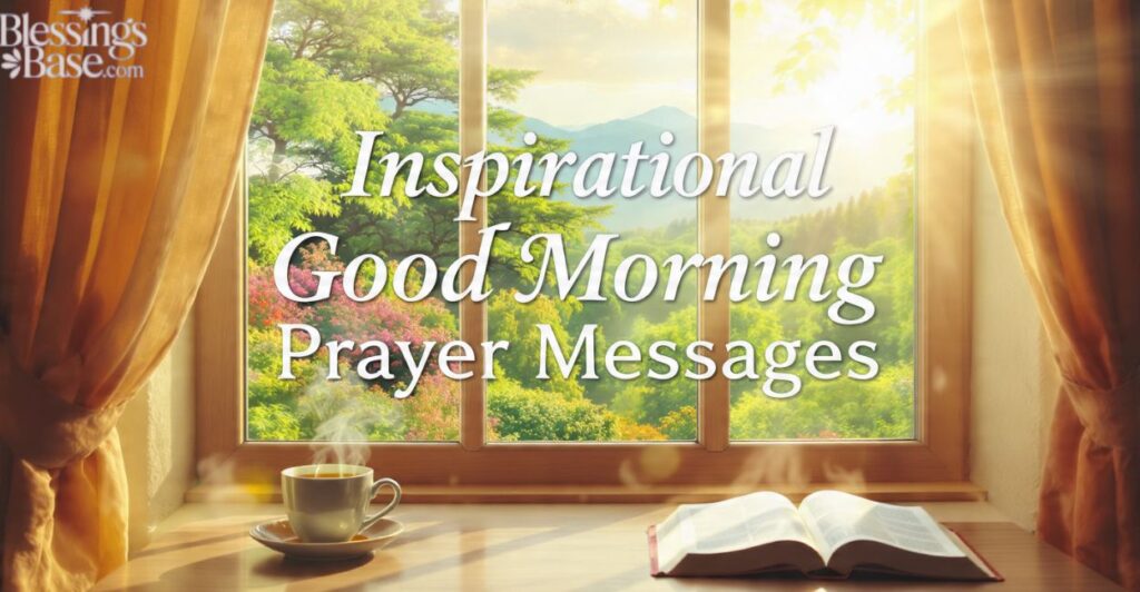 Inspirational Good Morning Prayer Messages