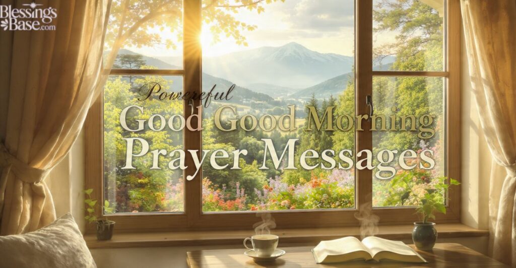 Powerful Good Morning Prayer Messages
