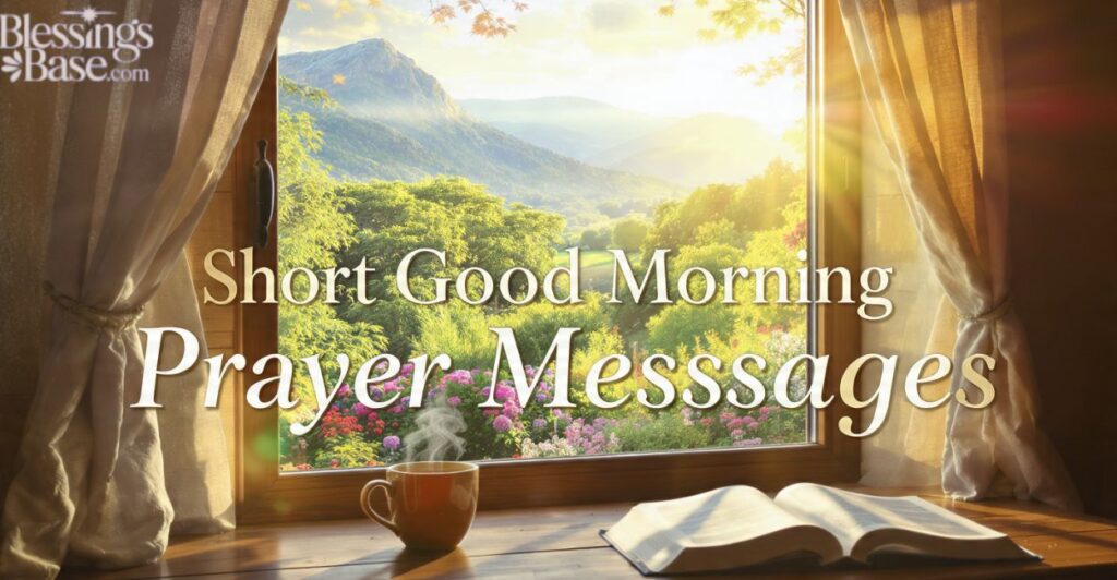 Short Good Morning Prayer Messages