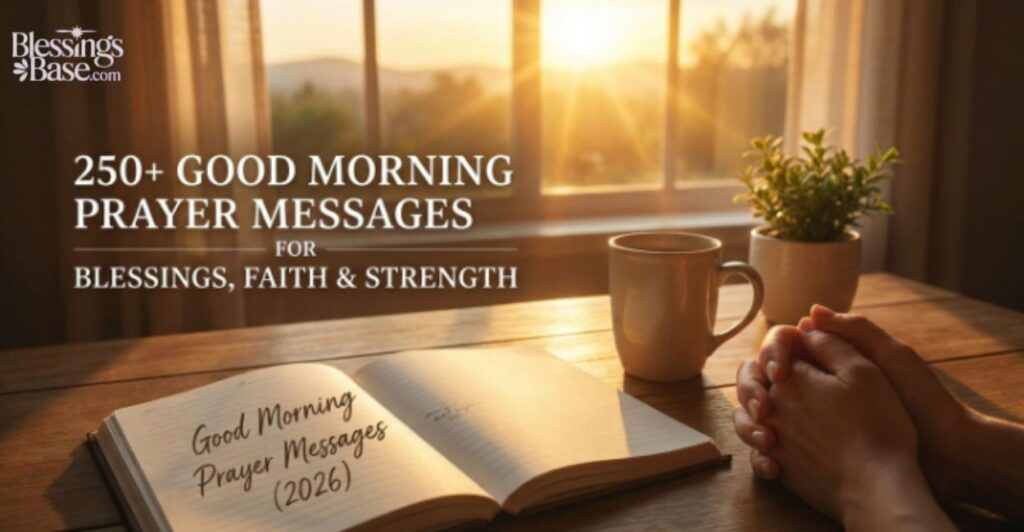 Good Morning Prayer and Blessings